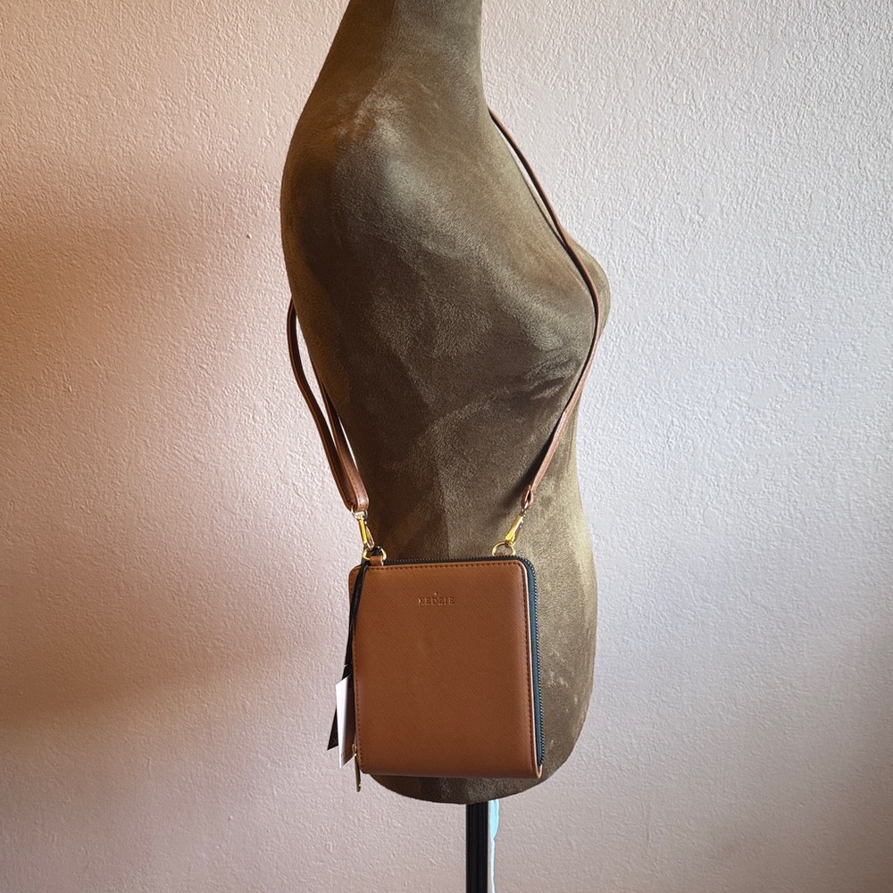 KEDZIE Elegant Brown  Crossbody Bag